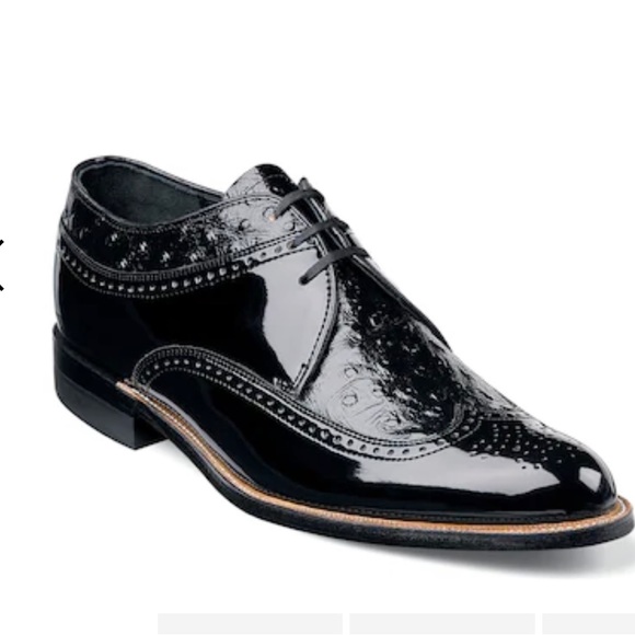 Stacy Adams with ostrich feathers size 11.5 - Picture 3 of 6